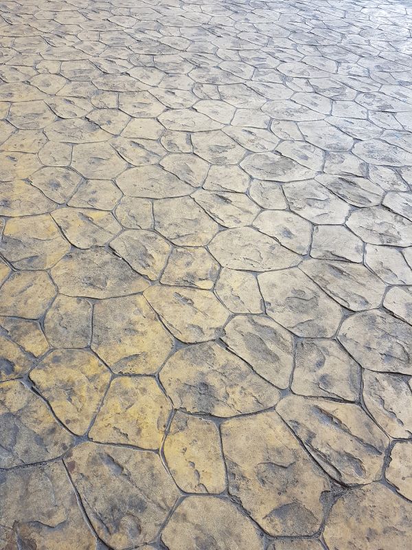 Concrete Patio Stamping