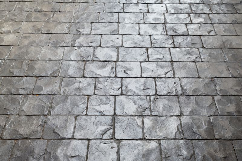 Stamped Concrete with Borders
