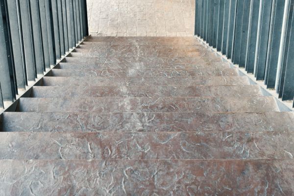 Concrete Stair Stamping in Dublin